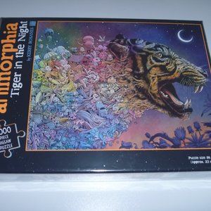 New (sealed) 1000-piece Animorphia "Tiger In The Night" puzzle